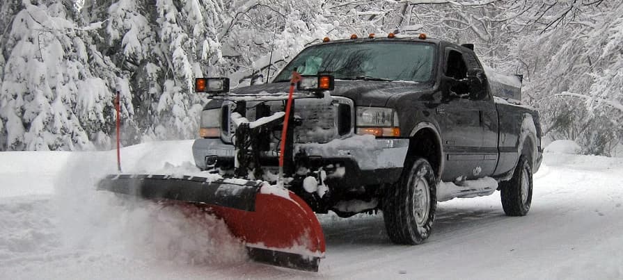 Snow plowing Grand Island NY